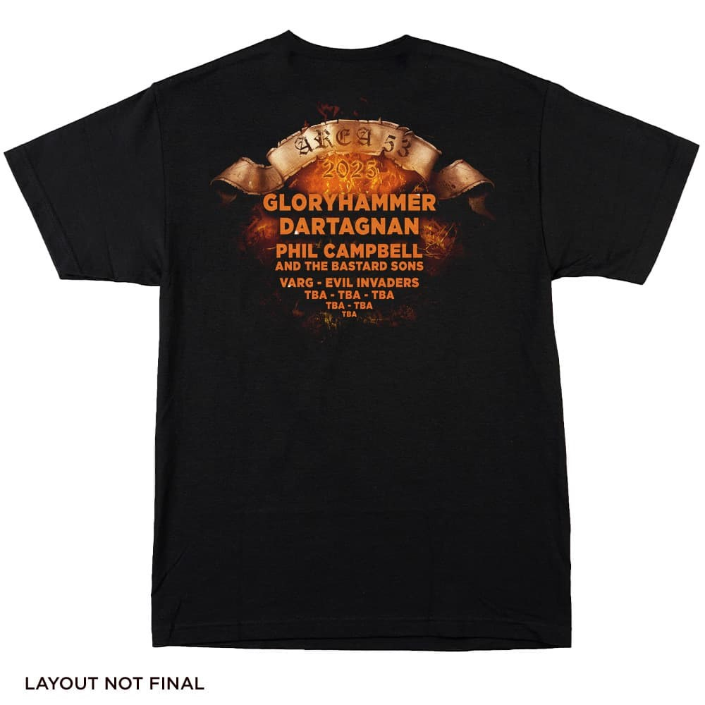 Festival Shirt 2025 back